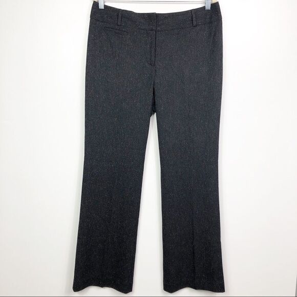 LOFT Julie Trouser Leg Pants In Snowy Twill, sz 10 - Picture 1 of 10